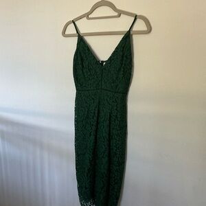 Green Dress ASTR the Label